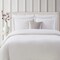 Bibb Home 3-Piece Heavyweight Flannel Duvet Cover Set Plaid Solid King Size